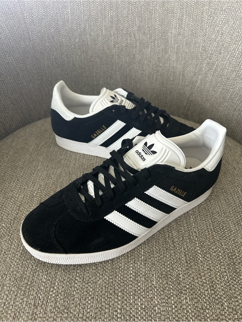 Adidas Originals Gazelle Black and White